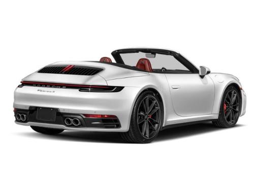 Carrara White Metallic 2022 Porsche 911 Carrera 4S Cabriolet