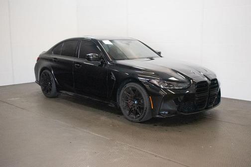 Black Sapphire Metallic 2024 BMW M3 Competition xDrive