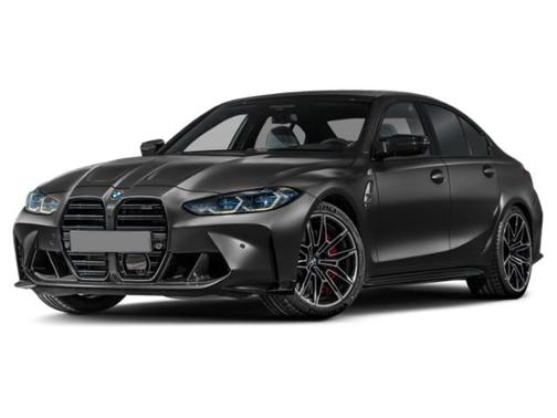 Black Sapphire Metallic 2024 BMW M3 Competition xDrive