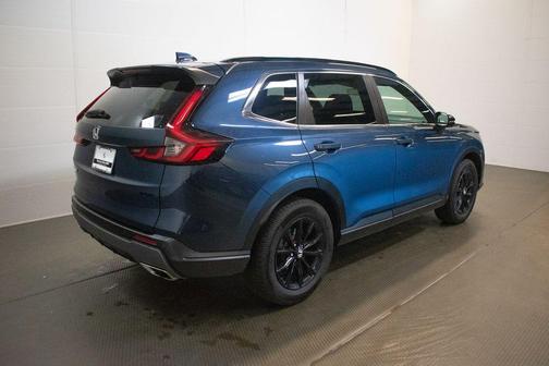 Canyon River Blue Met 2025 Honda CR-V Hybrid Sport AWD