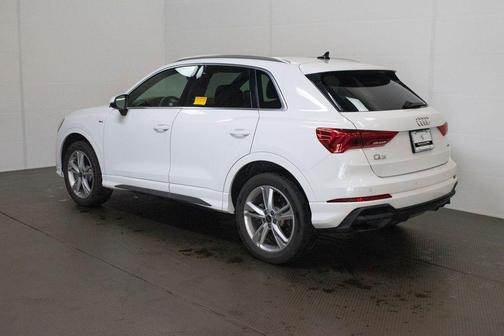 White 2022 Audi Q3 45 S line Premium