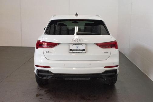 White 2022 Audi Q3 45 S line Premium