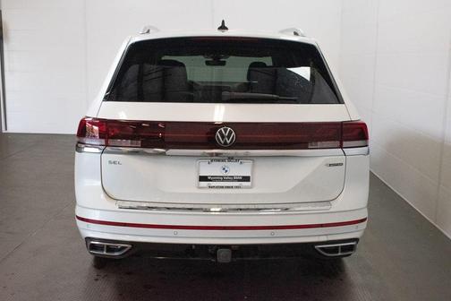 Opal White 2024 Volkswagen Atlas 2.0T SEL Premium R-Line 4MOTION