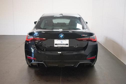 Black Sapphire Metallic 2024 BMW i4 Gran Coupe M50