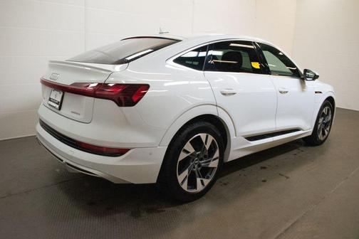 Glacier White 2023 Audi e-tron Sportback S line Premium Plus