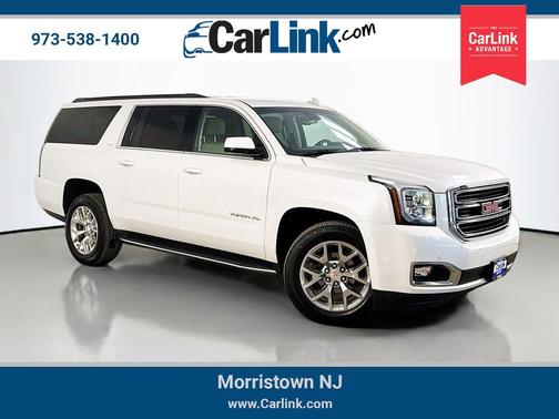 White Frost Tricoat 2018 GMC Yukon XL SLT