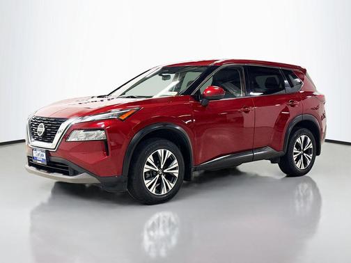 Scarlet Ember Tintcoat 2021 Nissan Rogue SV
