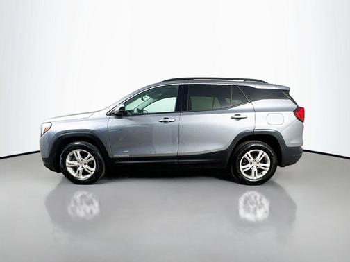 Satin Steel Metallic 2018 GMC Terrain SLE