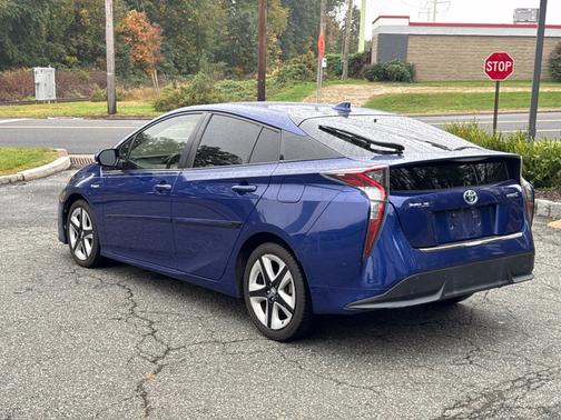Blue 2017 Toyota Prius Three Touring