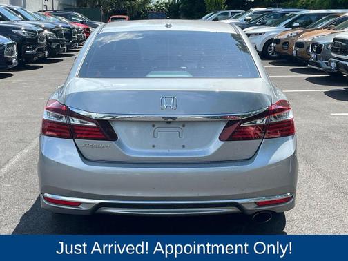 Silver 2017 Honda Accord EX
