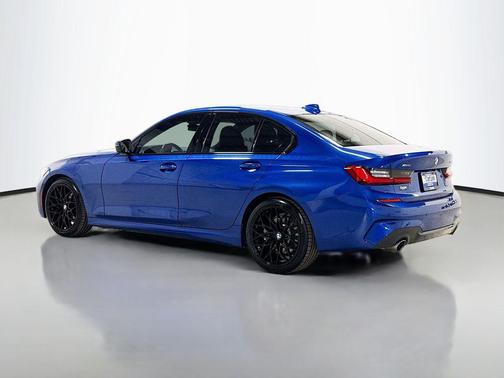 Blue Metallic 2019 BMW 330 i xDrive