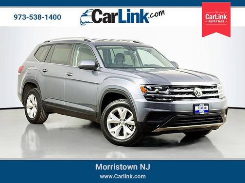Platinum Gray Metallic 2019 Volkswagen Atlas 3.6L S
