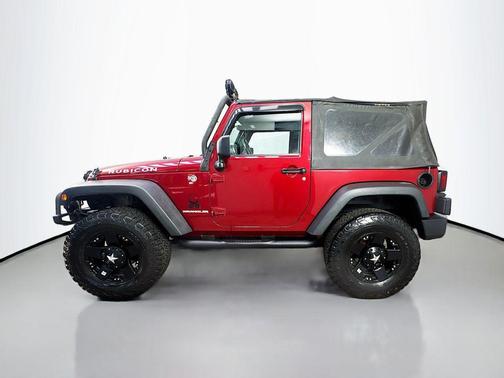 Deep Cherry Red Crystal Pearlcoat 2011 Jeep Wrangler Rubicon