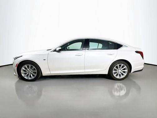 Crystal White Tricoat 2022 Cadillac CT5 Luxury