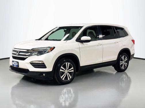 White Diamond Pearl 2016 Honda Pilot EX-L
