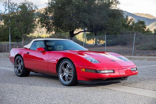 Red 1991 Chevrolet Corvette Base