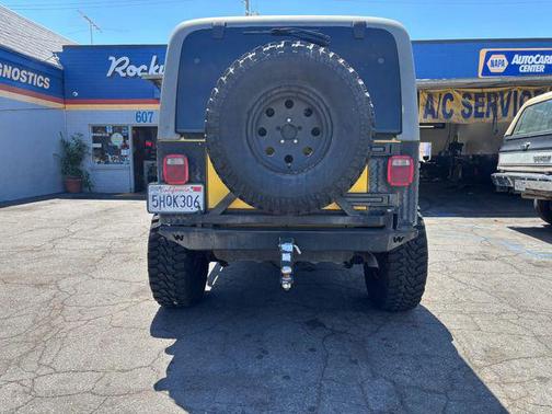 Yellow 2004 Jeep Wrangler Unlimited