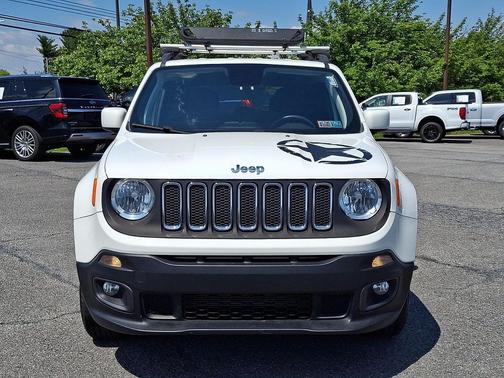Alpine White 2018 Jeep Renegade Latitude