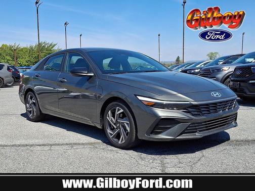Amazon Gray 2025 Hyundai ELANTRA Sport