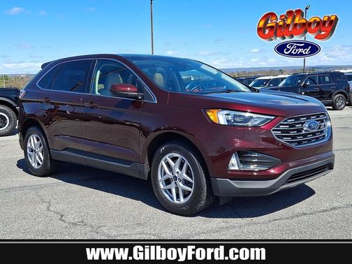 Burgundy Velvet Metallic Tinted Clearcoat 2022 Ford Edge SEL