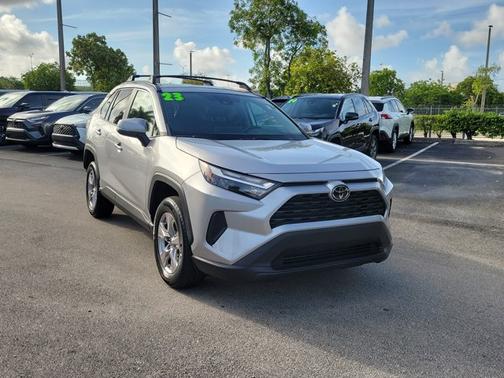 Silver Sky Metallic 2023 Toyota RAV4 XLE