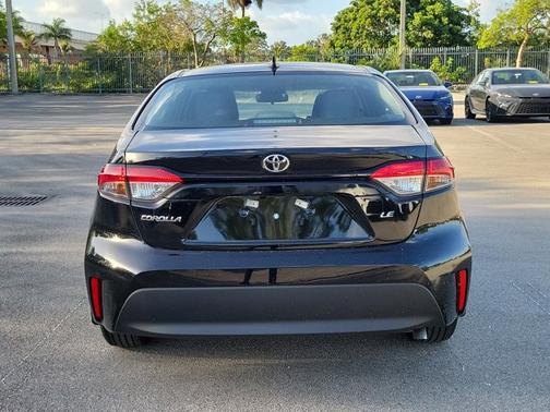Midnight Black Metallic 2025 Toyota Corolla LE
