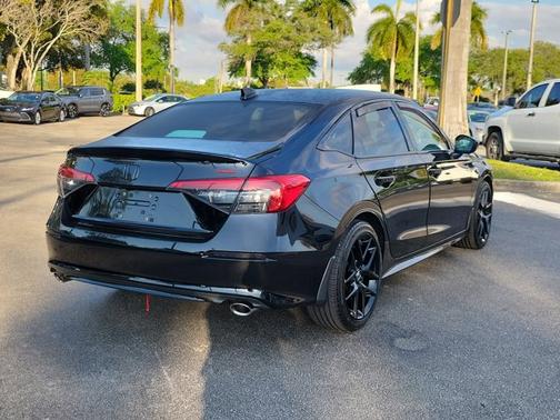 Black 2023 Honda Civic EX