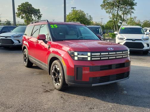 Ultimate Red 2025 Hyundai SANTA FE SEL