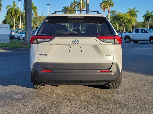 White 2024 Toyota RAV4 XLE Premium