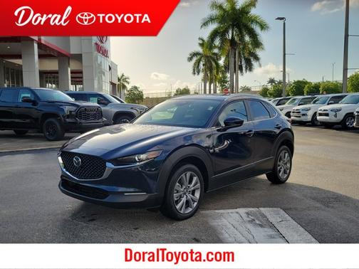 Deep Crystal Blue Mica 2025 Mazda CX-30 2.5 S Preferred Package