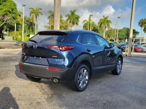 Deep Crystal Blue Mica 2025 Mazda CX-30 2.5 S Preferred Package