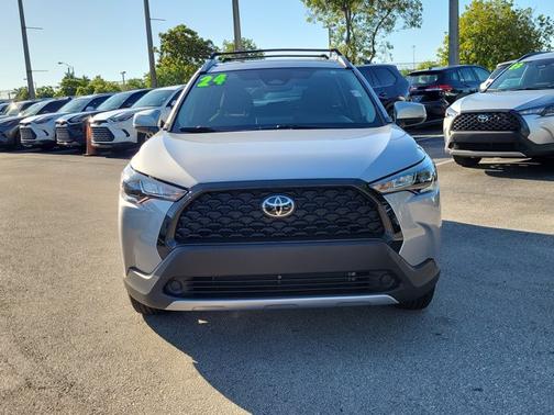 Silver 2024 Toyota Corolla Cross LE