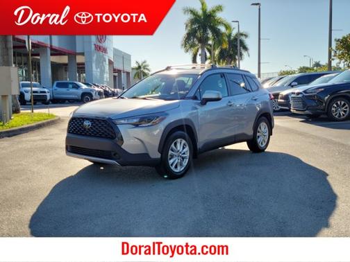 Silver 2024 Toyota Corolla Cross LE