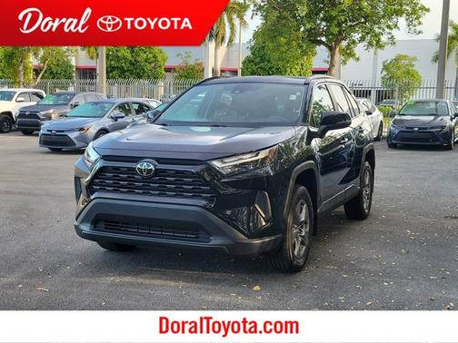 Midnight Black Metallic 2024 Toyota RAV4 XLE