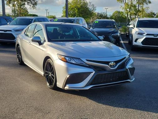 Celestial Silver Metallic 2021 Toyota Camry XSE
