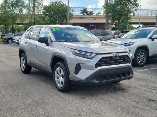 Silver Sky Metallic 2025 Toyota RAV4 LE