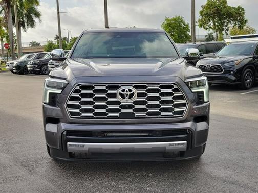 Magnetic Gray Metallic 2025 Toyota Sequoia Capstone