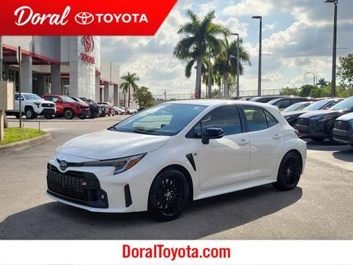 White 2024 Toyota GR Corolla Core