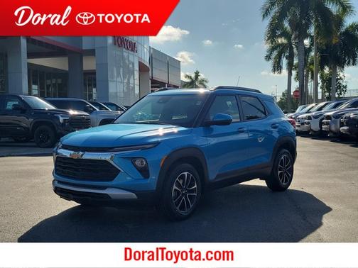 Marina Blue Metallic 2025 Chevrolet Trailblazer LT
