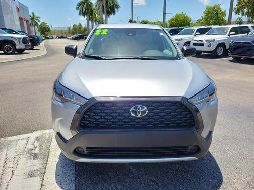 Silver 2022 Toyota Corolla Cross L