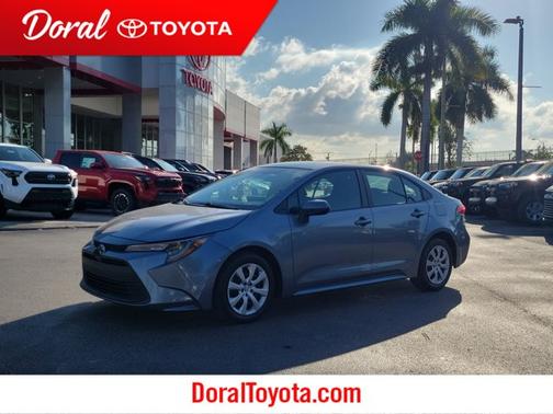 Blue 2023 Toyota Corolla LE