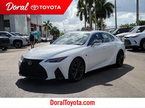 Ultra White 2025 Lexus IS 350 IS 350 F SPORT Design