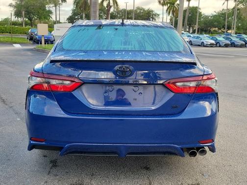 Blue 2023 Toyota Camry SE
