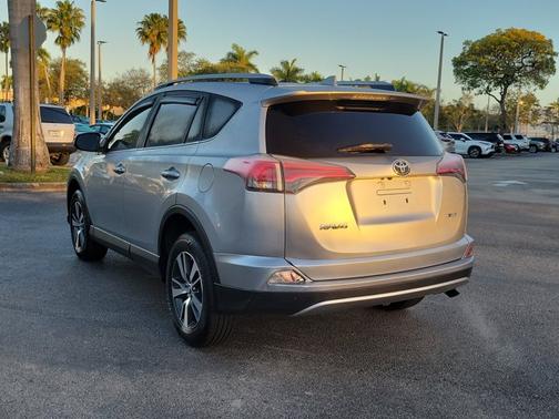 Silver 2018 Toyota RAV4 XLE