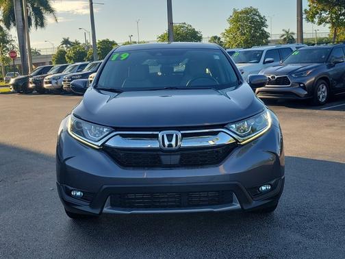 Gray 2019 Honda CR-V EX-L