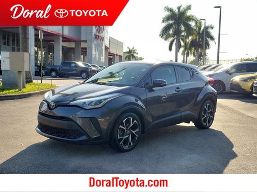 Gray 2021 Toyota C-HR XLE