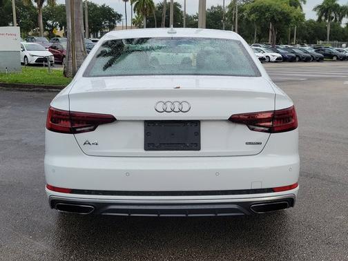 Glacier White 2019 Audi A4 Premium Plus
