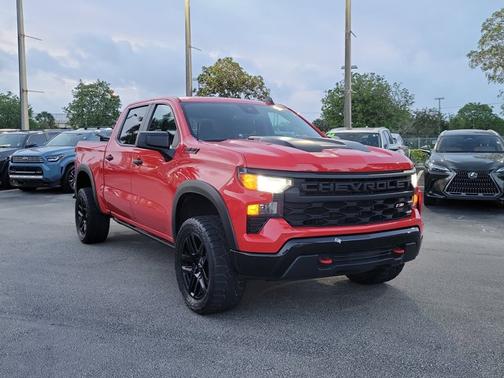 Red Hot 2022 Chevrolet Silverado 1500 Custom Trail Boss