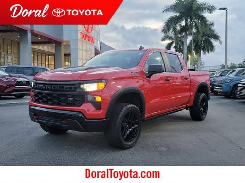 Red Hot 2022 Chevrolet Silverado 1500 Custom Trail Boss