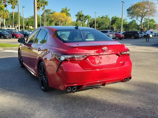 Red 2023 Toyota Camry XSE